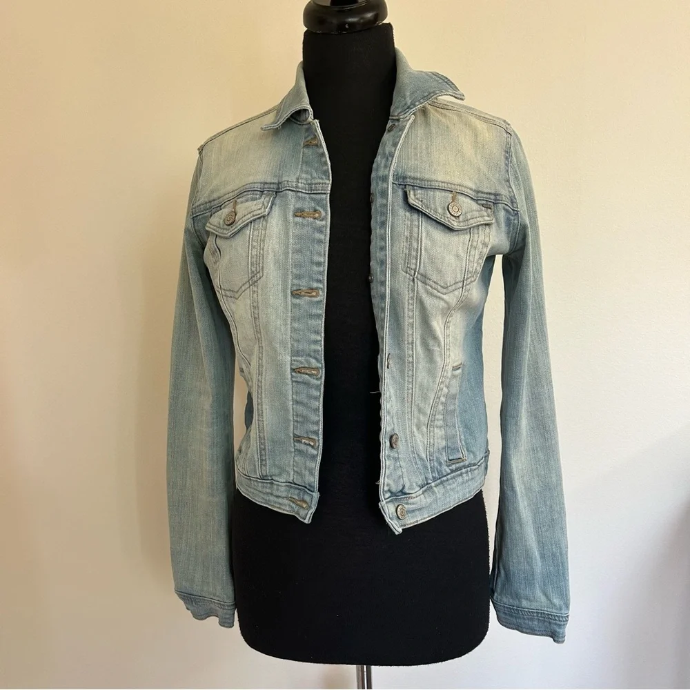 GRG Garage DNM Denim Jean Jacket SizeP/S - Picture 1 of 14